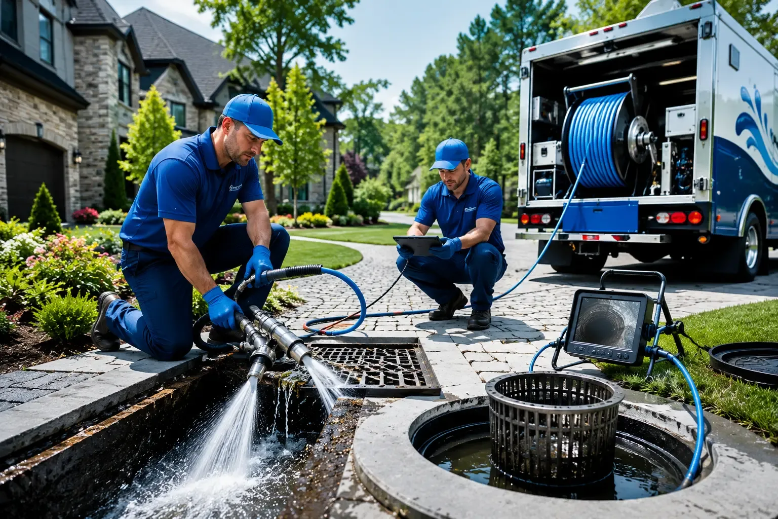 Local outdoor drain cleaning professionals in Stockholm, WI