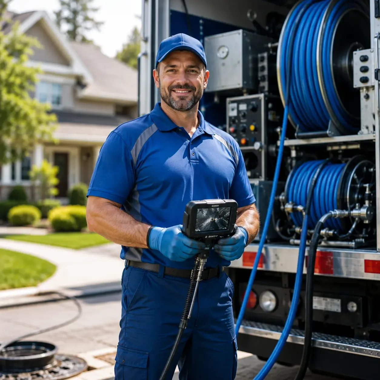 Local outdoor drain cleaning specialists in Stockholm, WI